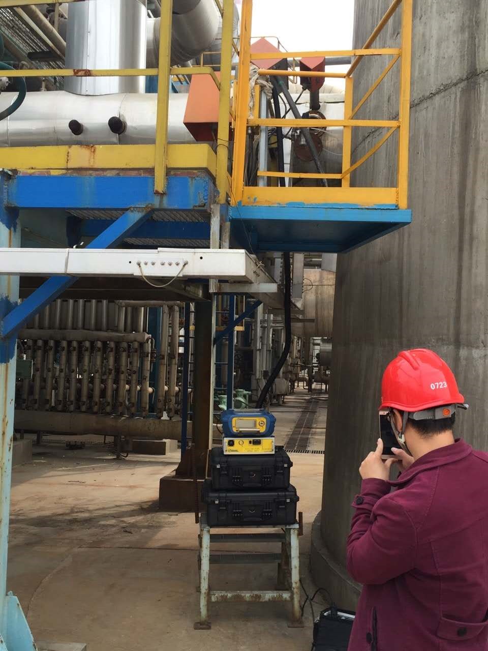 中石化系统单位有机物废气现场测试