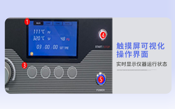 吸附管活化仪-触摸屏可视化操作界面 吸附管活化仪-触摸屏可视化操作界面