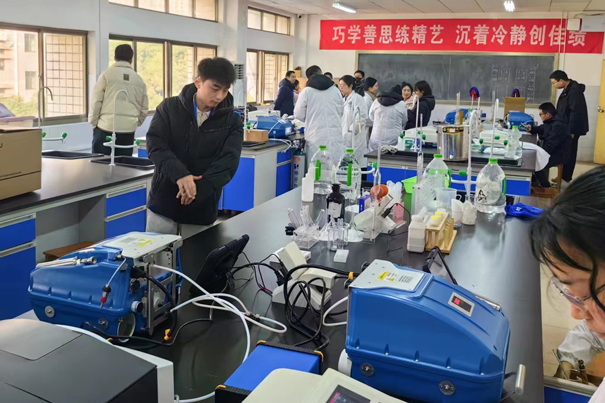 PF-300便携式非甲烷总烃测试仪参与大比武现场 PF-300便携式非甲烷总烃测试仪参与大比武现场