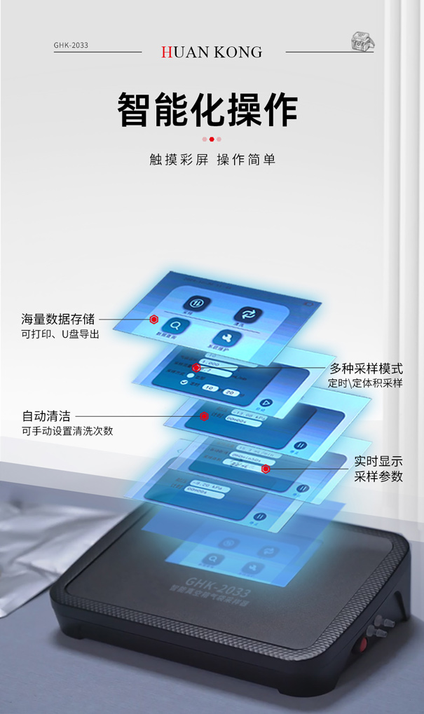 GHK-2033真空箱气袋采样器