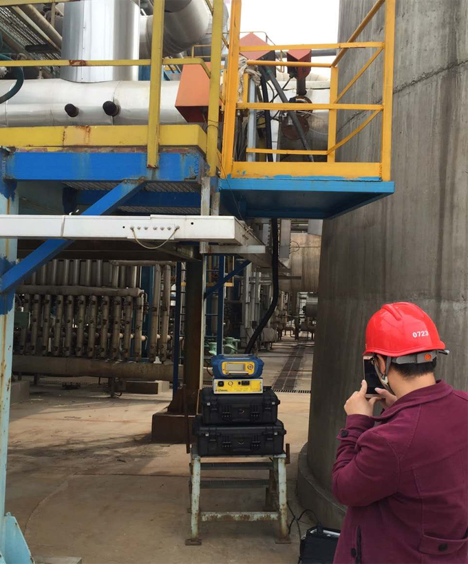 中石化系统单位有机物废气现场测试