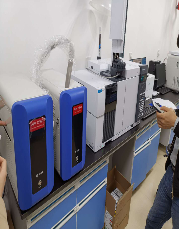 APK2300全自动热脱附仪环境监测站交付情况
