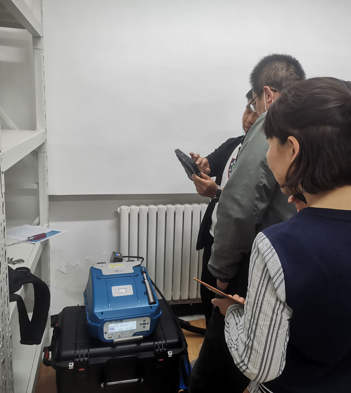 固原市生态环境监测站PF-300验收培训