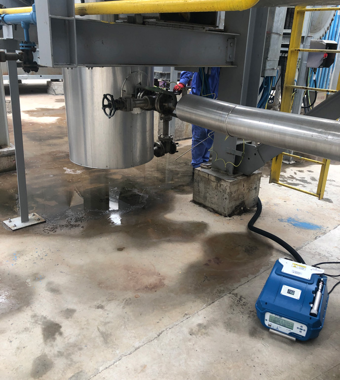 浙江石化挥发性有机物现场测试