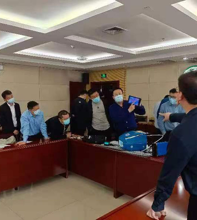 泰安市生态环境局便携式FID监测设备交付验收工作