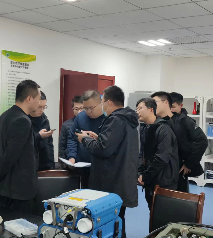 西安市环境监测站PF-300交付验收