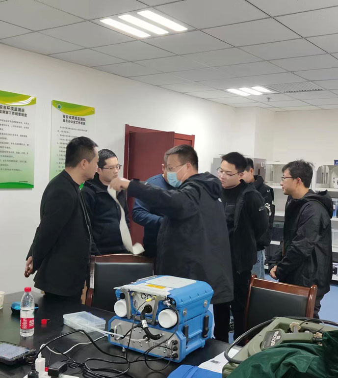 西安市环境监测站PF-300交付验收