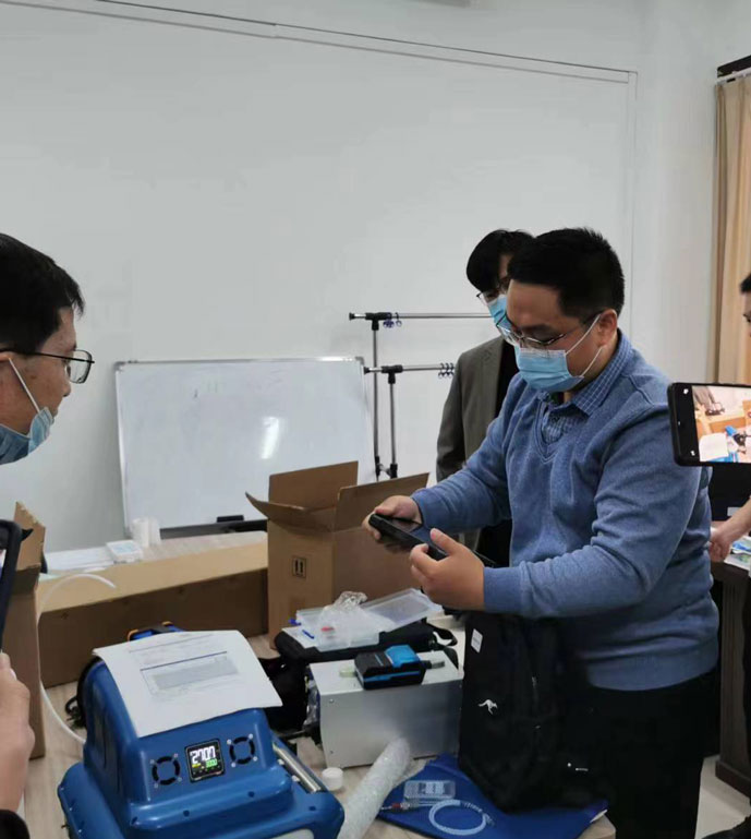 淄博市生态环境局PF-300交付验收