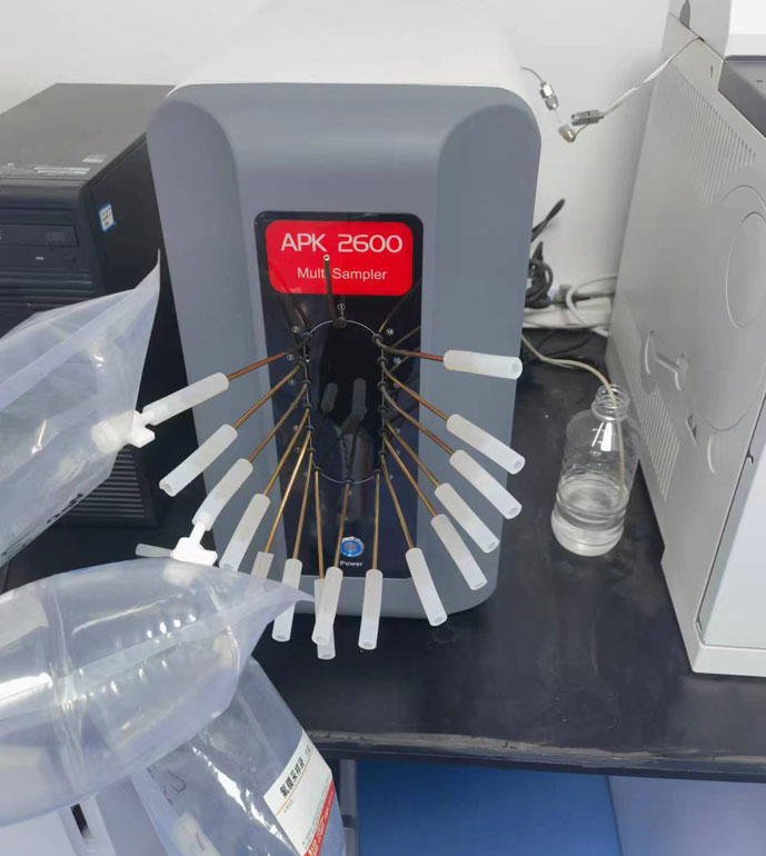 APK2600气袋自动进样器验收