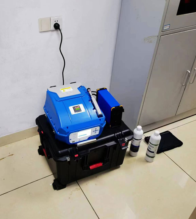 湖南株洲生态环境监测中心非甲烷总烃分析仪验收培训