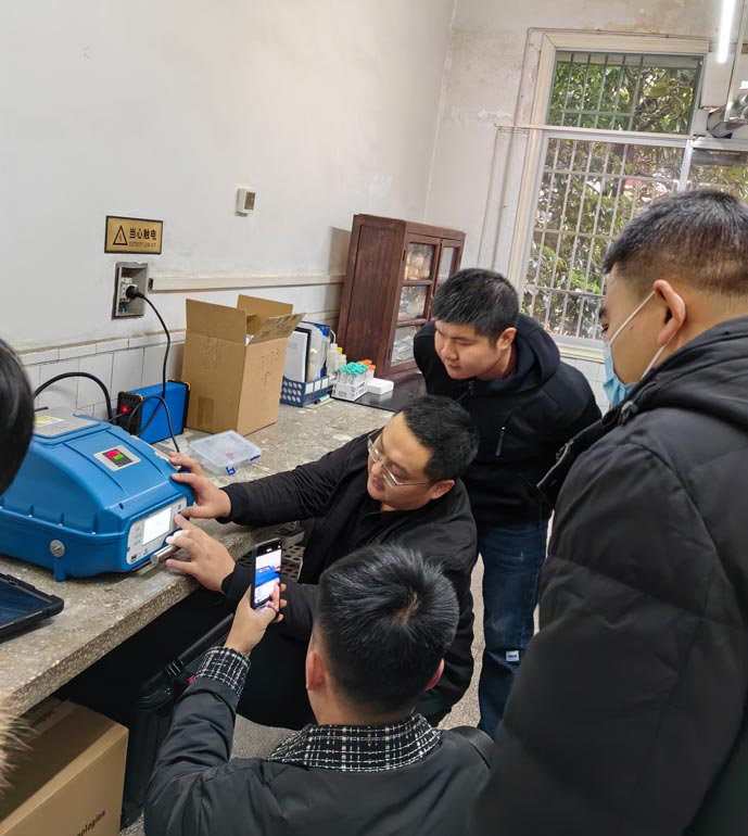 湖南衡阳生态监测站PF-300非甲烷总烃分析仪交付验收