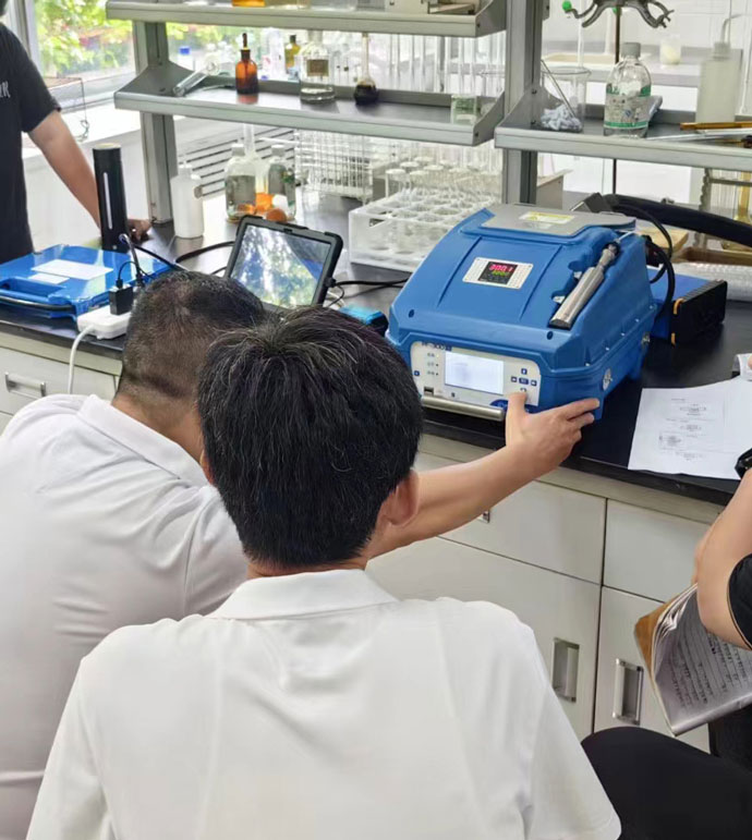 PF-300便携式非甲烷总烃测试仪交付验收