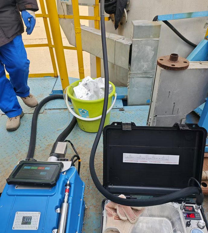 吉林某石化企业非甲烷总烃现场测试