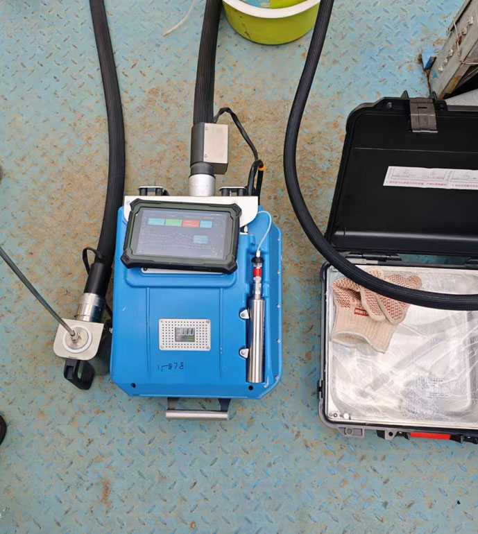 吉林某石化企业非甲烷总烃现场测试