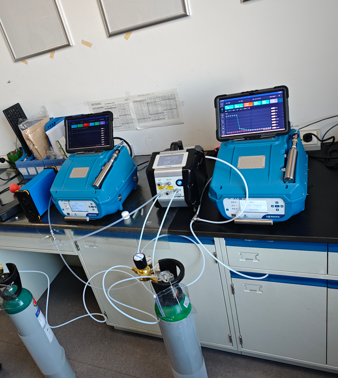 辽宁省站PF-300便携式非甲烷总烃分析仪（苯系物版）验收培训