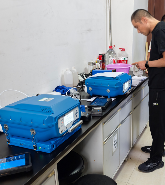 甘肃生态环境监测单位PF-300非甲烷总烃交付验收